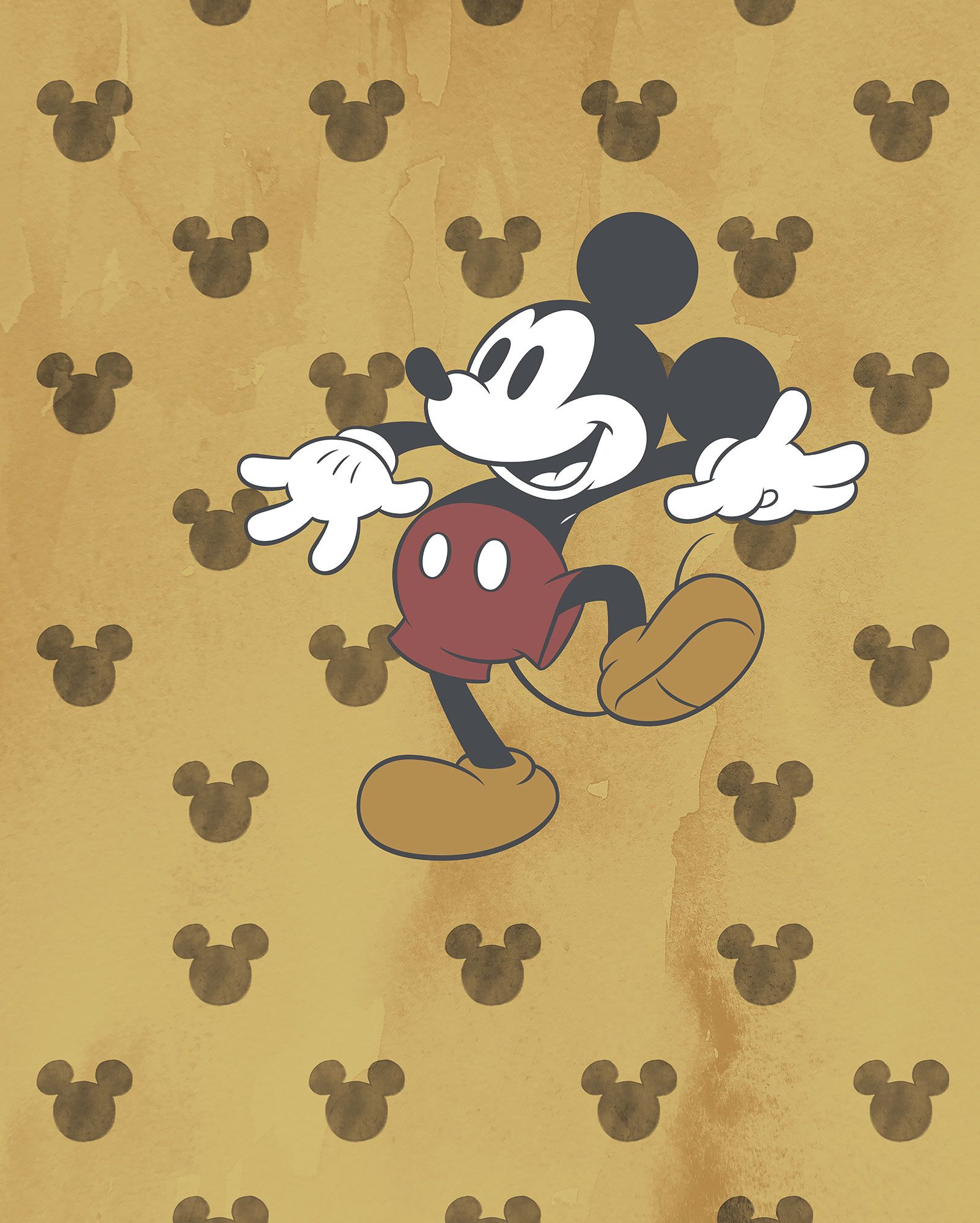 Vlies Fototapete - Mickey Tap dance - Größe 200 x 250 cm