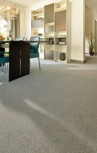 Teppichboden Vorwerk Passion 1005 RUSTICA Schlinge Schwarz 9H54 - Rollenbreite 500 cm