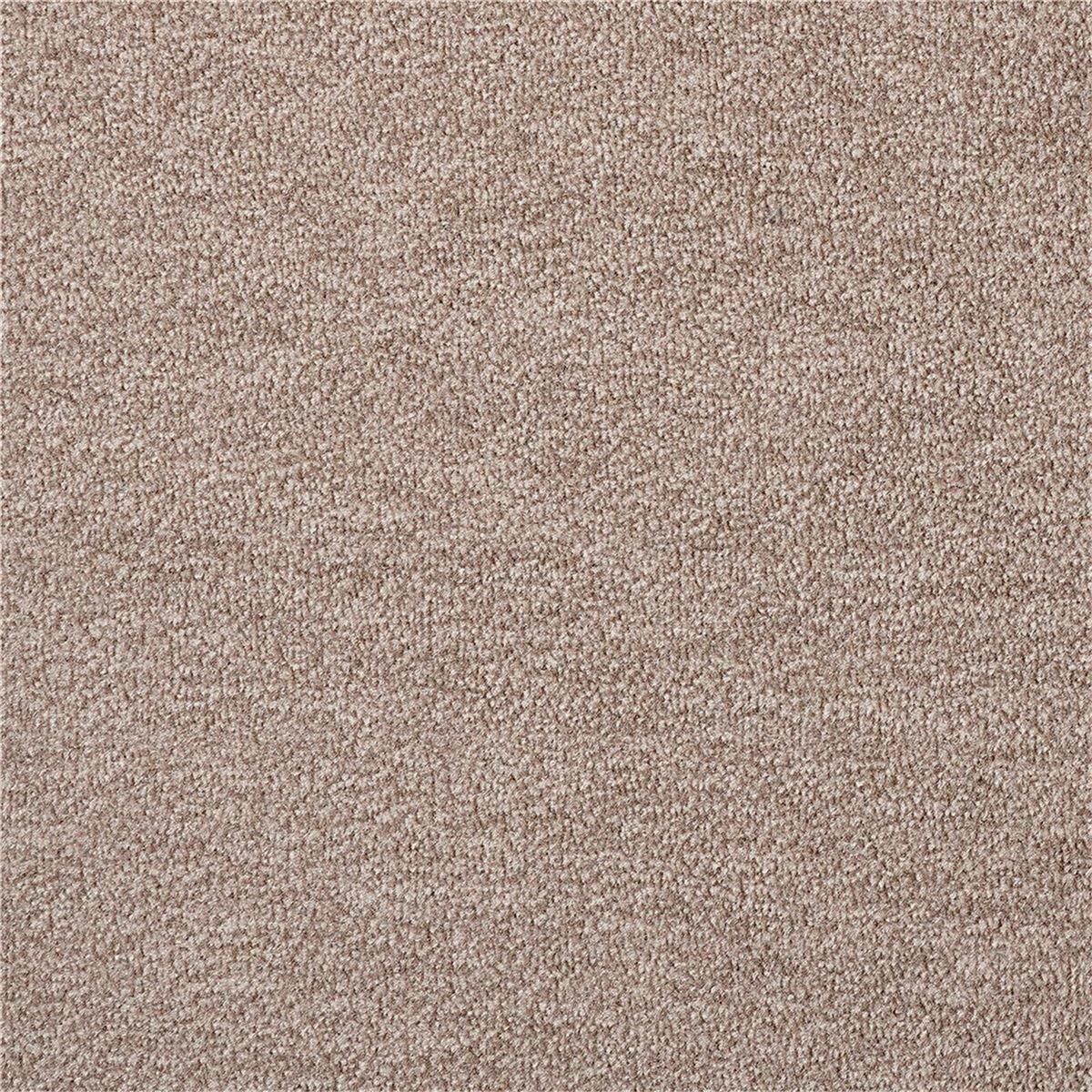 Teppichfliesen 25 x 100 cm selbsthaftend INFLOOR-GIRLOON Charme-MO Braun 845 meliert