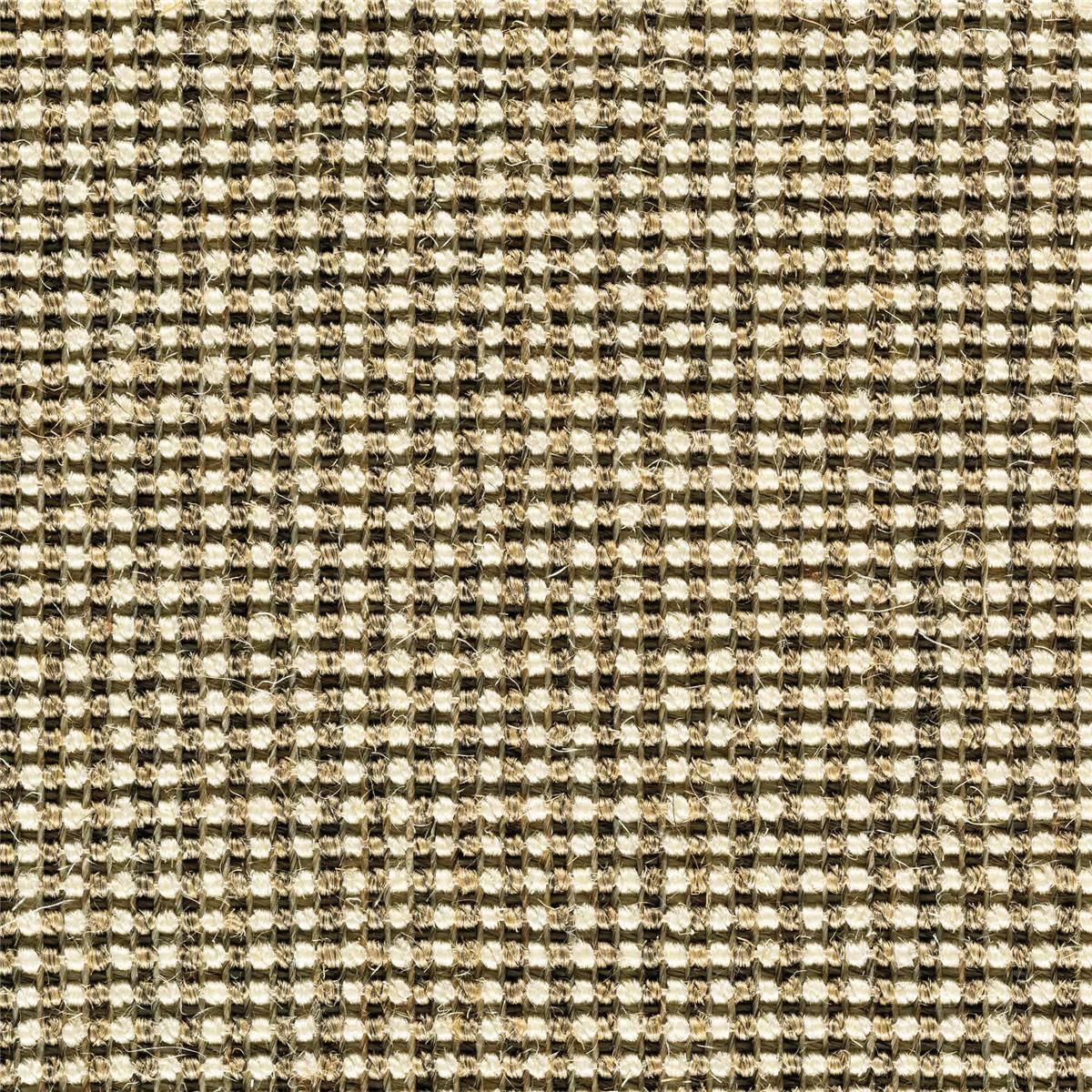 Teppichboden Tasibel City Stripe 1250/0001 Creme 100 % Sisal - Rollenbreite 400 cm