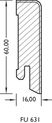 FU EI96-Eiche toffee 631