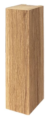 Wand- Akustikpaneel schwarz mit 6 Lamellen V1 B/H 48,4 cm / 275 cm