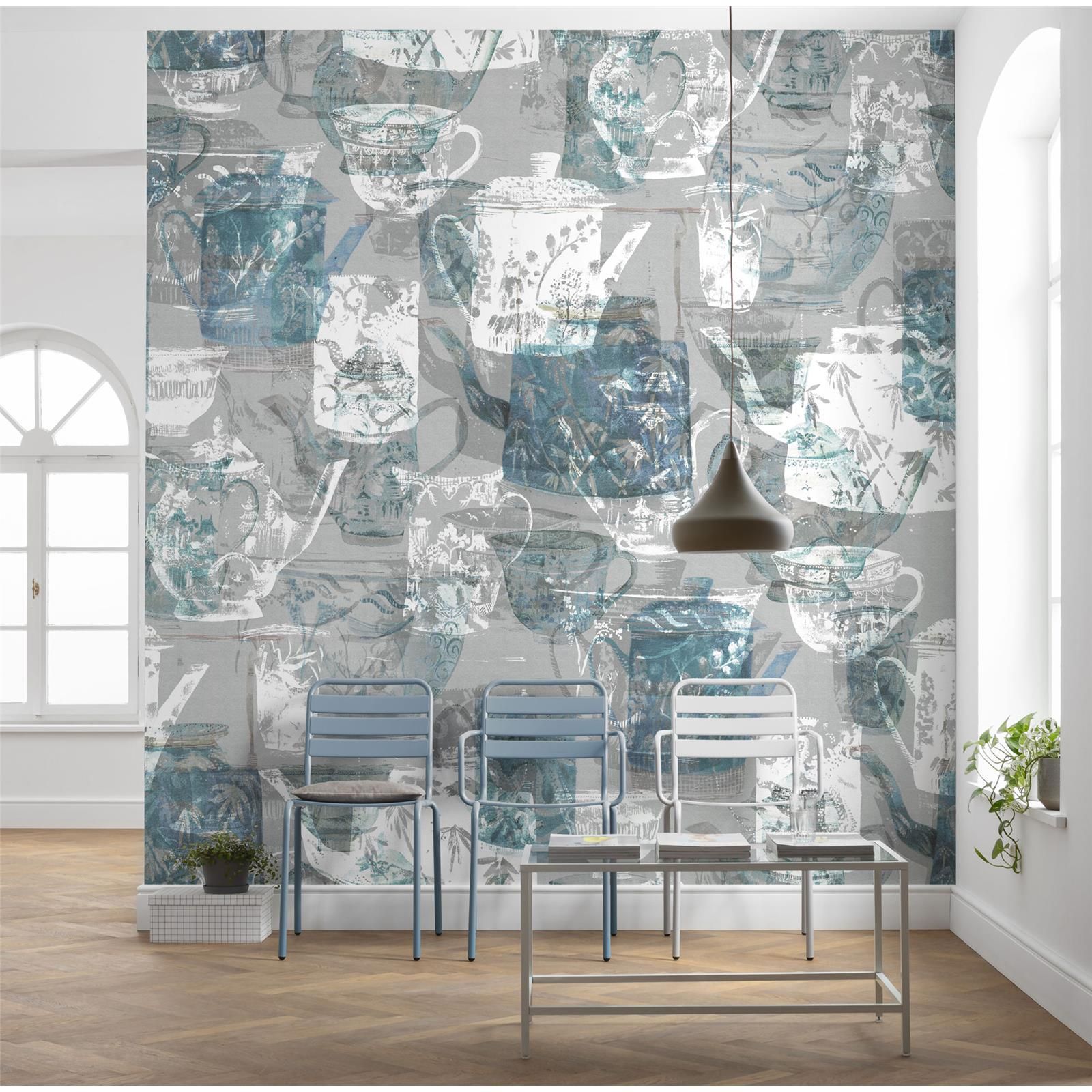 Vlies Fototapete - Tableware - Größe 300 x 280 cm