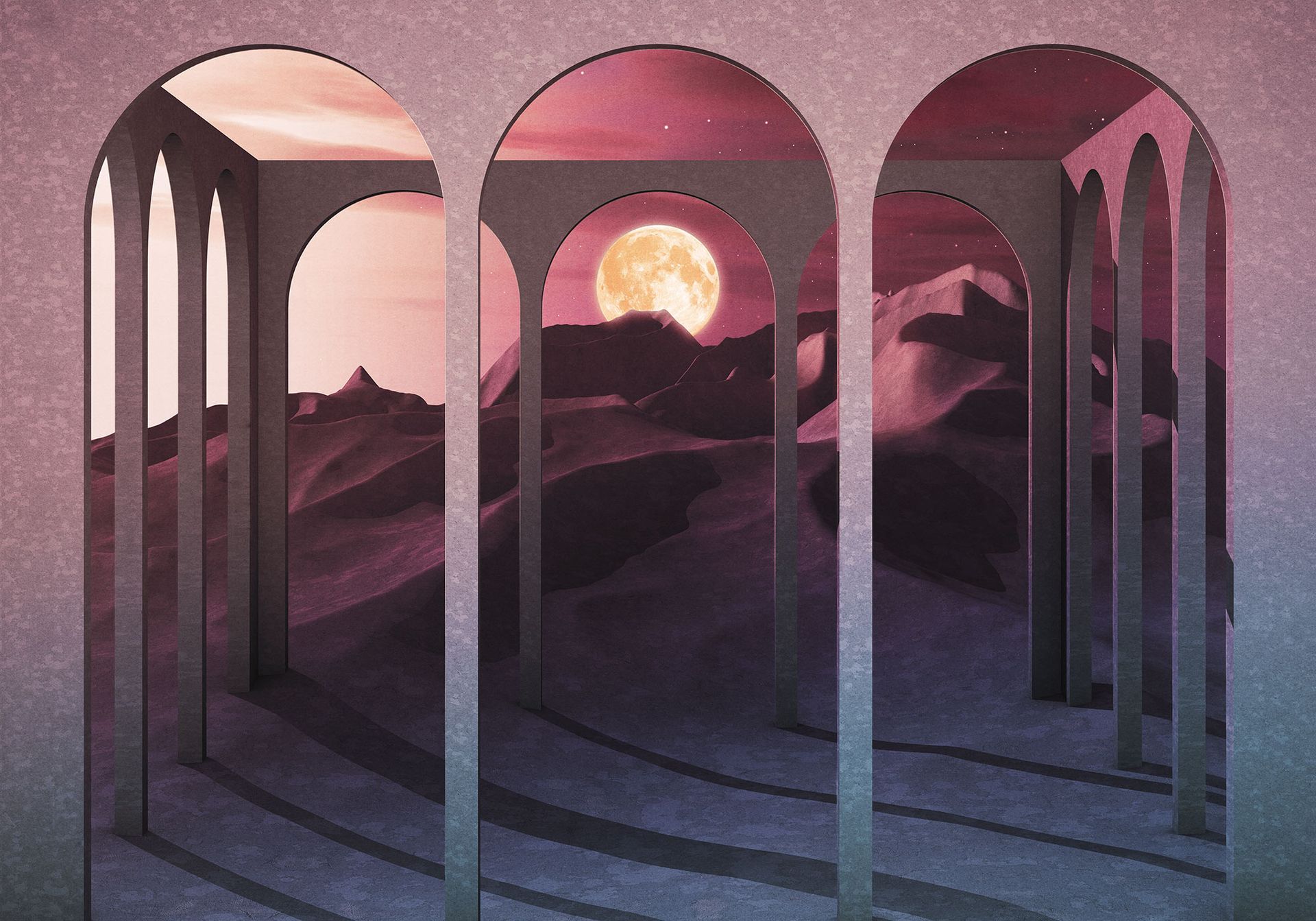 Vlies Fototapete - Sands Of Time - Größe 400 x 280 cm