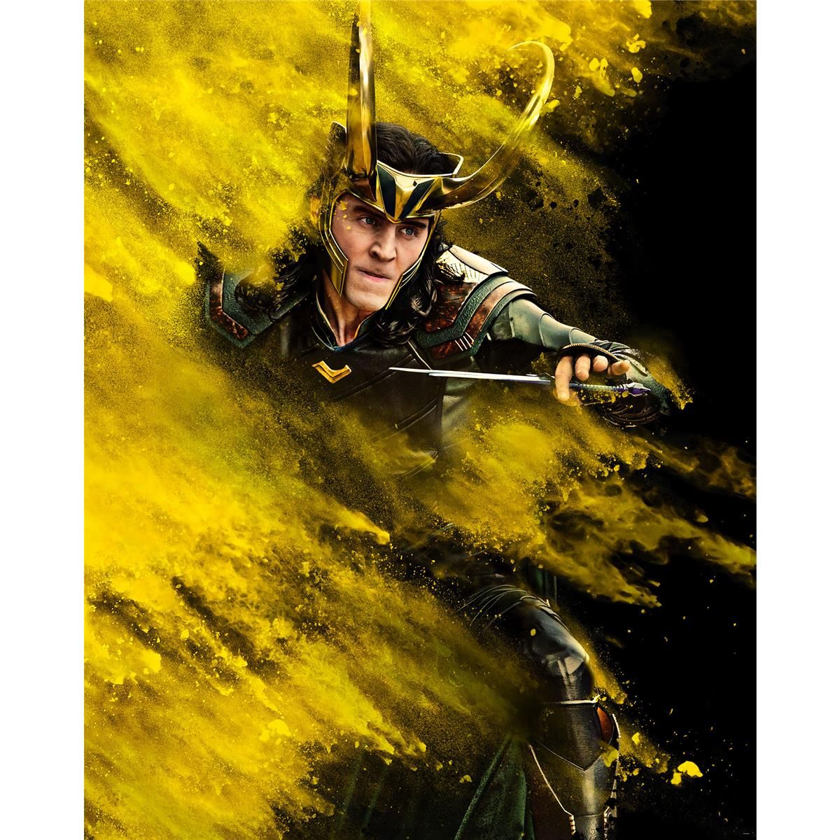 Vlies Fototapete - Loki Yellow Dust  - Größe 200 x 250 cm