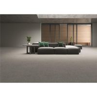 Teppichboden Infloor-Girloon Cashmere-Flair Frisé Grau 441 uni - Rollenbreite 400 cm