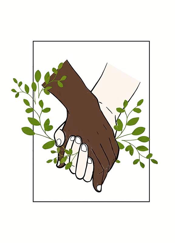 Komar Wandbild - Loving people  - Größe: 30 x 40 cm