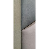 Polster Paneel-Set Loft aus Holz und Textilien 7-teilig gepolsterte Paneele Glastöne 120 cm x 60 cm
