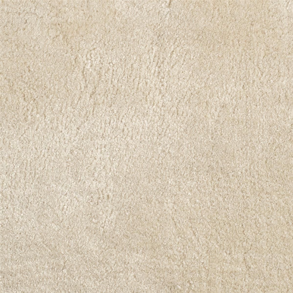 Teppichboden Handgewebt Velvet Off-White 19003 Monza ITC uni - Rollenbreite 400 cm
