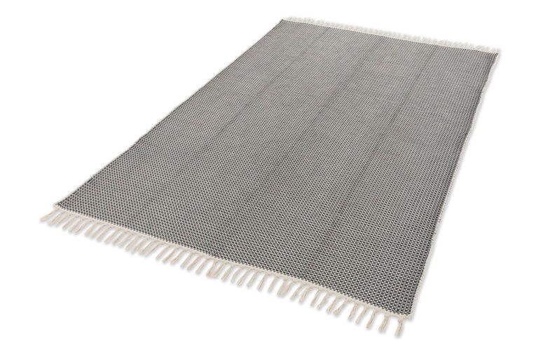 Teppich COTTAGE Grau - 160 cm x 230 cm