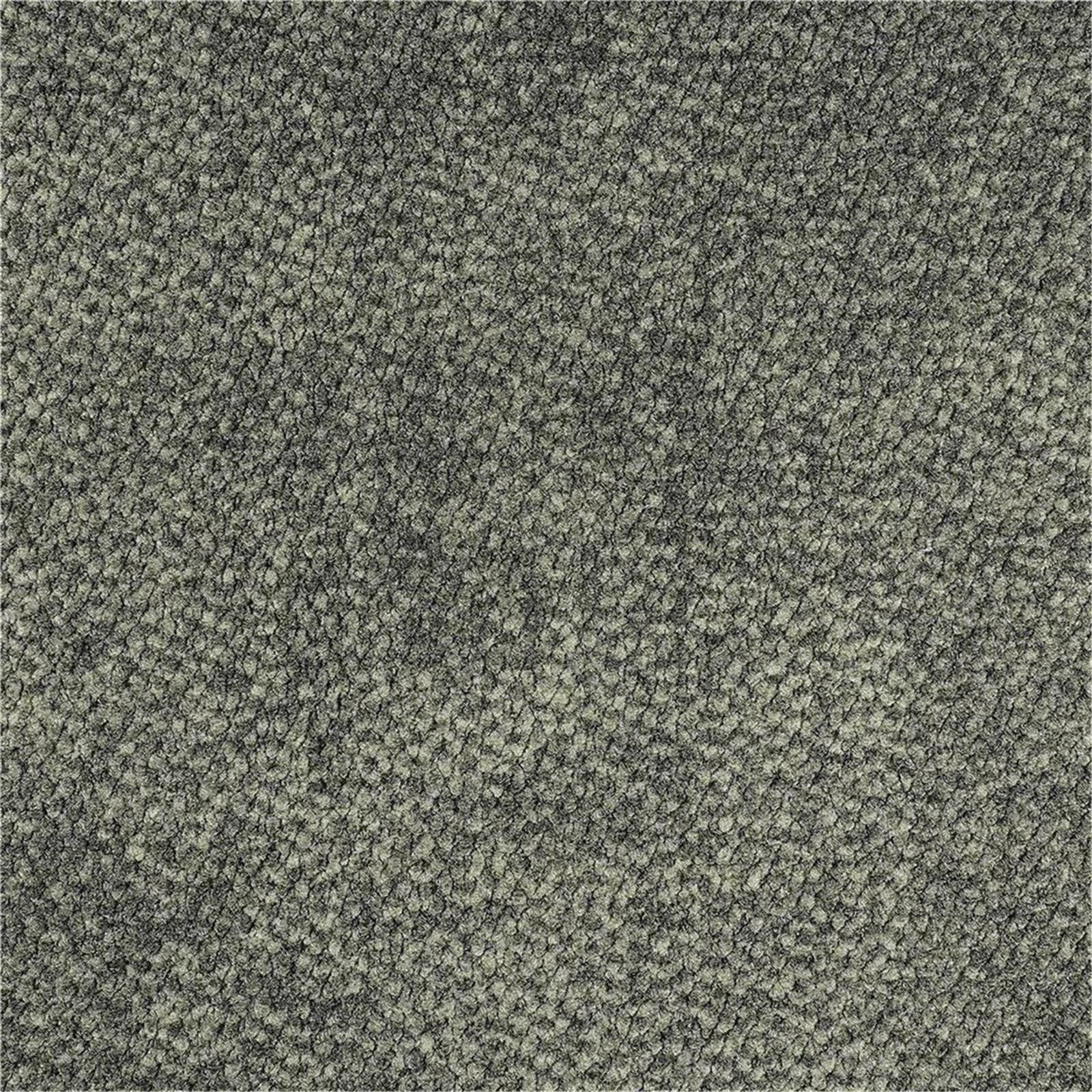 Teppichboden INFLOOR-GIRLOON Challenge Schlinge Grün 470 gemustert - Rollenbreite 400 cm