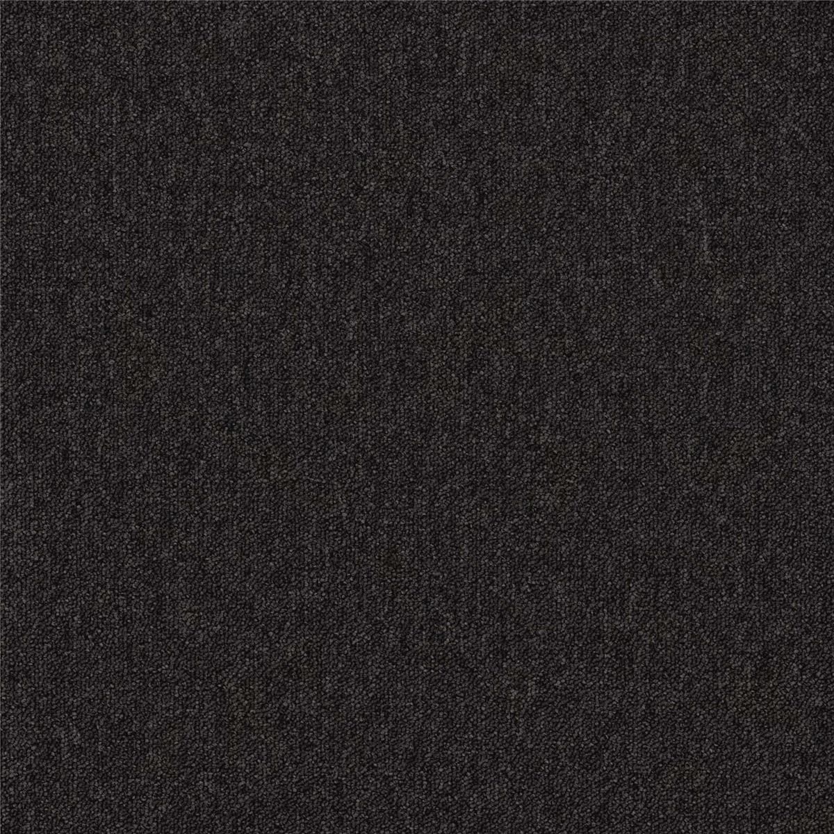 Teppichfliesen Desso Essence Pure AD07 9531 Schwarz Dunkel Schlinge 50 x 50 cm