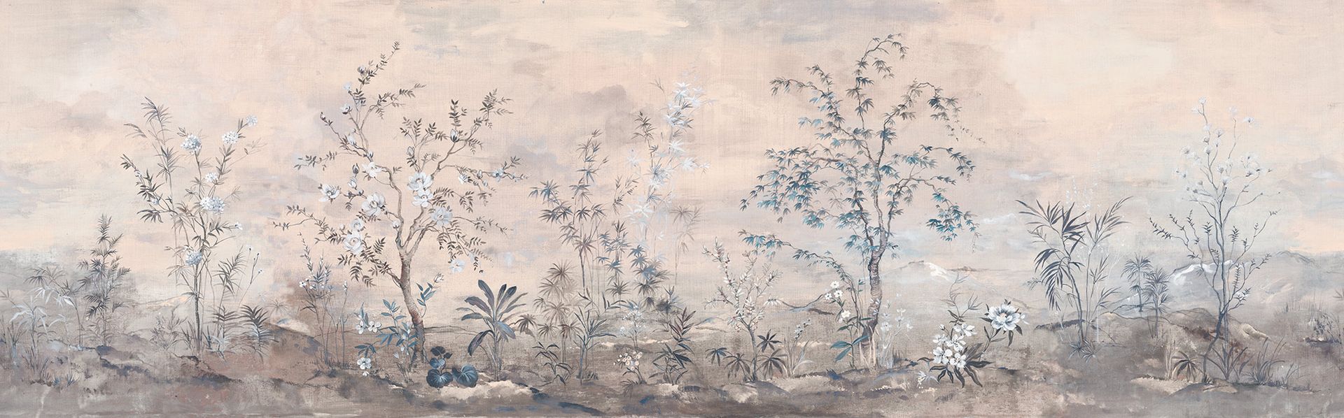 Vlies Fototapete - Mandarin Morning - Größe 900 x 280 cm