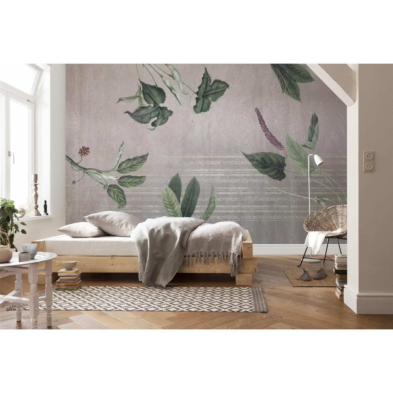 Vlies Fototapete - Tropic Concrete - Größe 400 x 280 cm