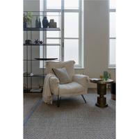 Teppichboden Tasibel Sapphire 2473 Anthrazit 100 % Sisal - Rollenbreite 400 cm