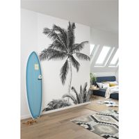 Vlies Fototapete - Retro Palm - Größe 200 x 280 cm