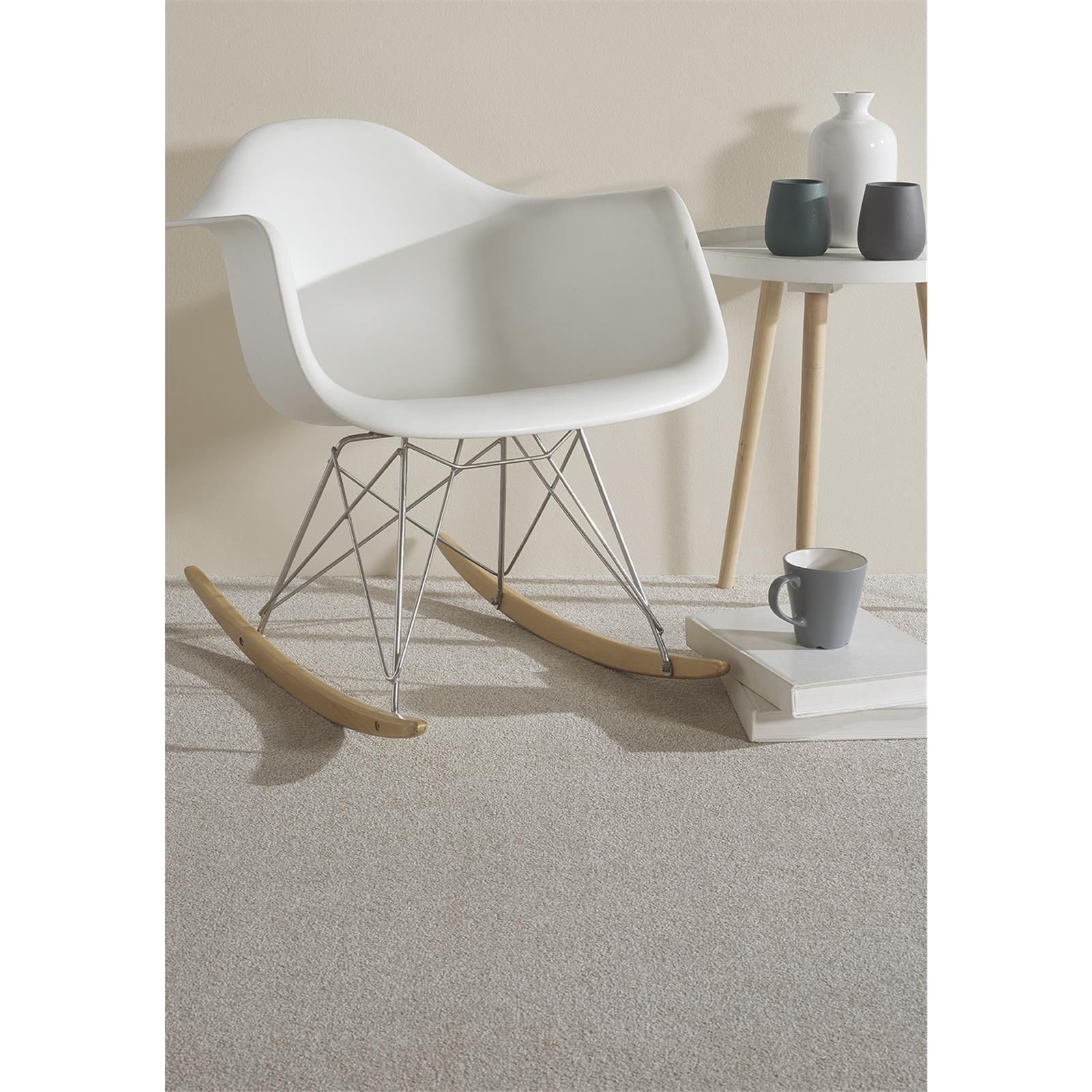 Teppichboden Lano Soft Distinction Touch Down 432 Perle - Rollenbreite 400 cm