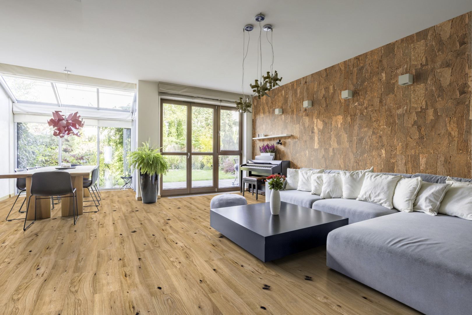 Korkboden Ecoprint Holz vogue 1164 x 194 mm