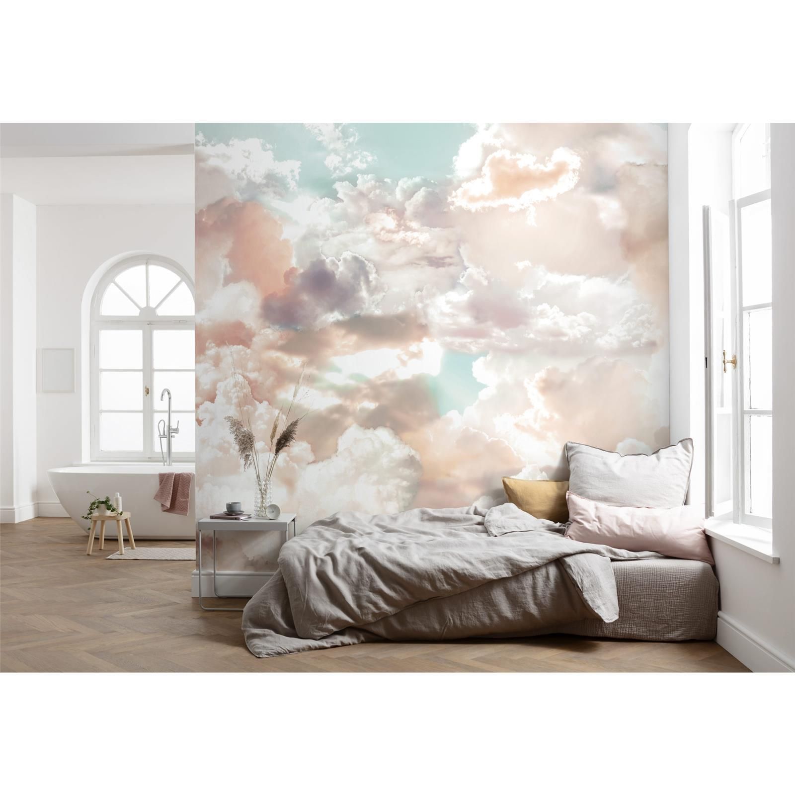 Vlies Fototapete - Mellow Clouds  - Größe 350 x 250 cm