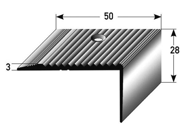 Winkelprofil gebohrt 270 x 5 x 3 cm