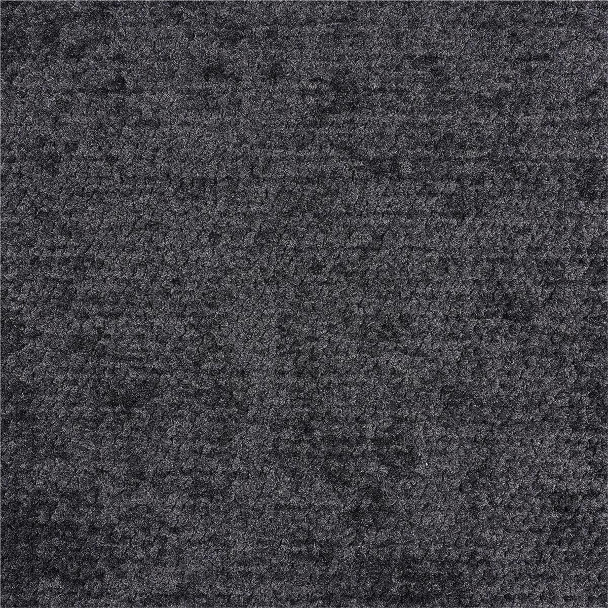 Teppichfliesen 25 x 100 cm selbsthaftend Infloor-Girloon Concept Grau 002-580 gemustert
