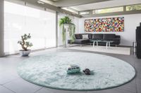 Teppichboden DAS TEPPICHWERK Exclusive 1060 SAFIRA Hochflor Taupe 7H42 - Rollenbreite 400 cm