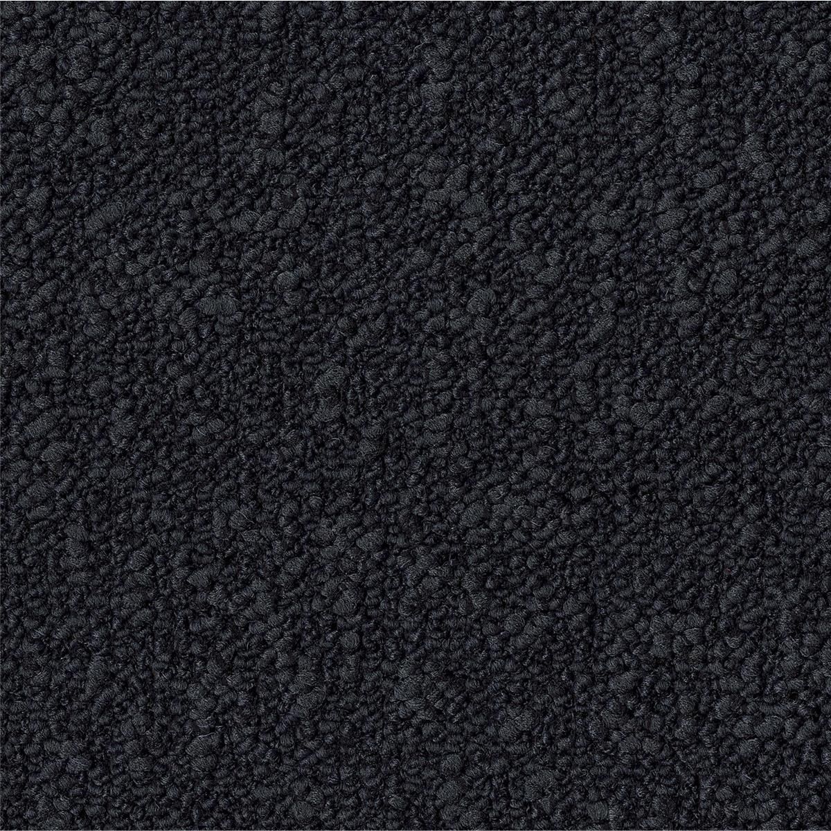 Teppichfliesen 50 x 50 cm Schlinge strukturiert Fields B751 9021 Schwarz Allover