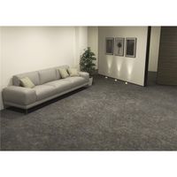 Teppichboden Infloor-Girloon Contura Level-Cut-Loop bedruckt Grau 860 gemustert - Rollenbreite 400 cm