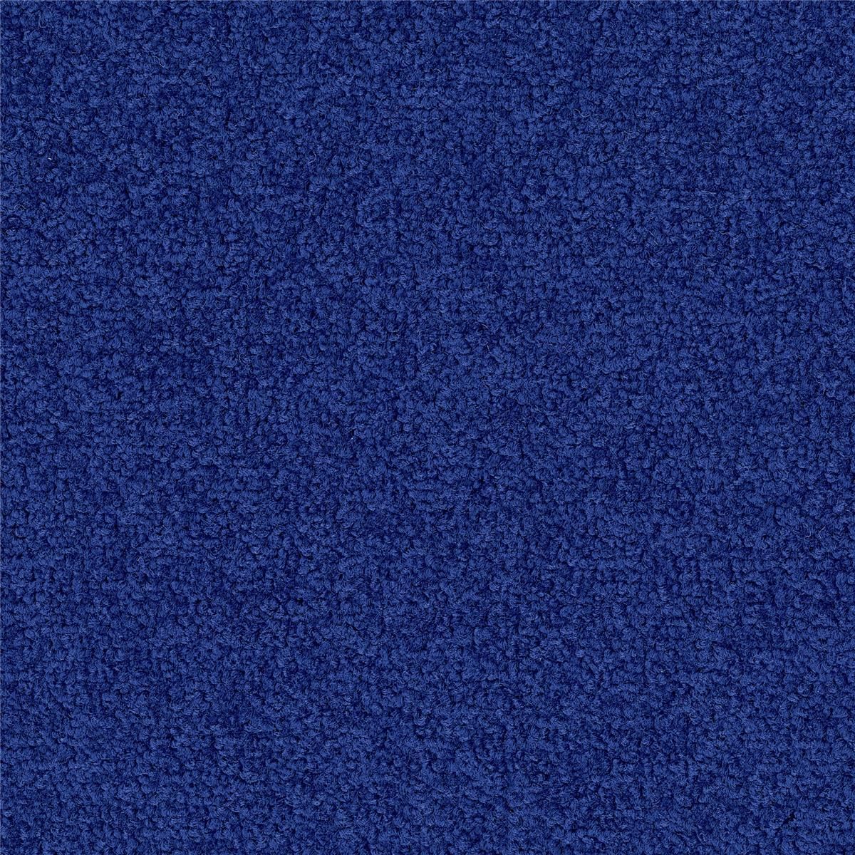 Teppichfliesen 50 x 50 cm Velours Palatino A072 8512 Blau Allover