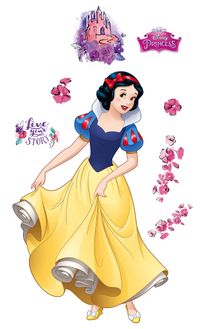 Selbstklebende Vlies Fototapete/Wandtattoo - Snowwhite XXL - Größe 127 x 200 cm