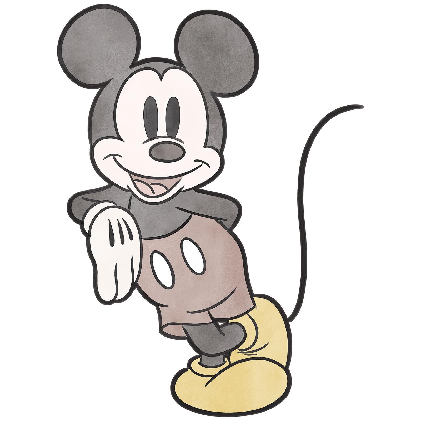 Selbstklebende Vlies Fototapete/Wandtattoo - Mickey Essential - Größe 100 x 127 cm