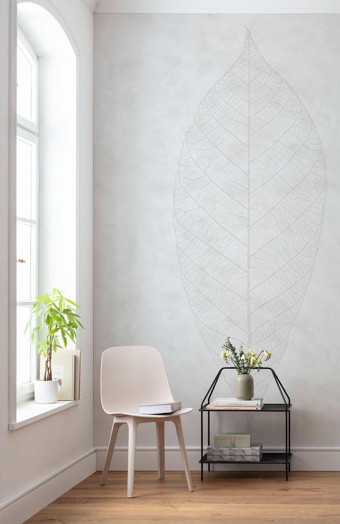 Vlies Fototapete - Decent Leaf - Größe 200 x 280 cm