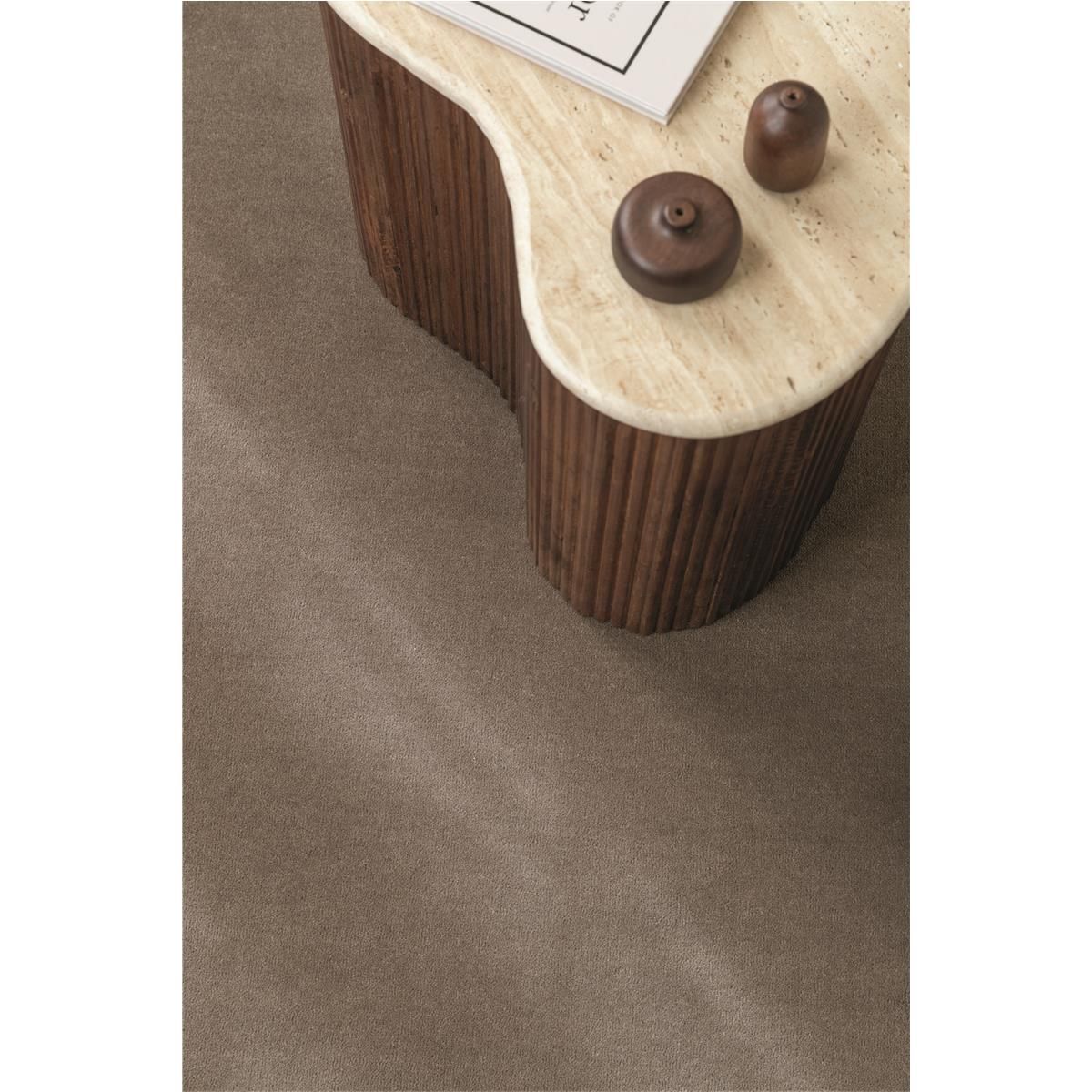 Teppichboden Creatuft Sheba 1768 Dunkelrot 100% reine Schurwolle - Rollenbreite 400 cm