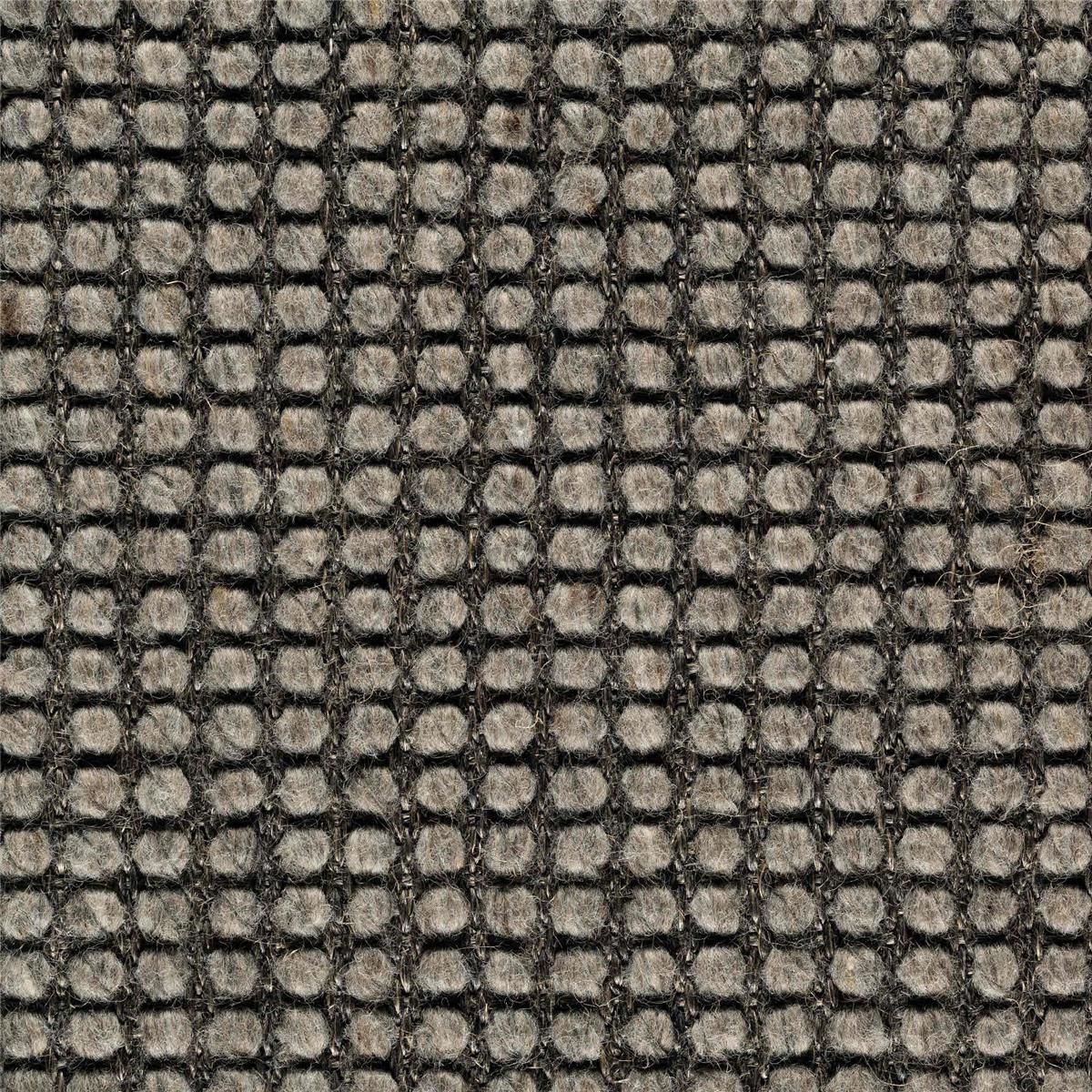 Teppichboden Tasibel Maori 8025 Dunkelbraun Wolle-Sisal - Rollenbreite 400 cm
