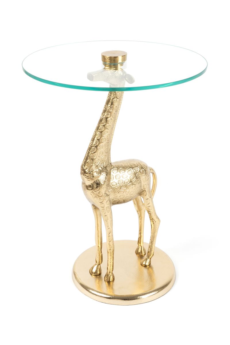 Beistelltisch Animality 225 Gold - 40 cm (L) x 40 cm (B) x 58 cm (H)