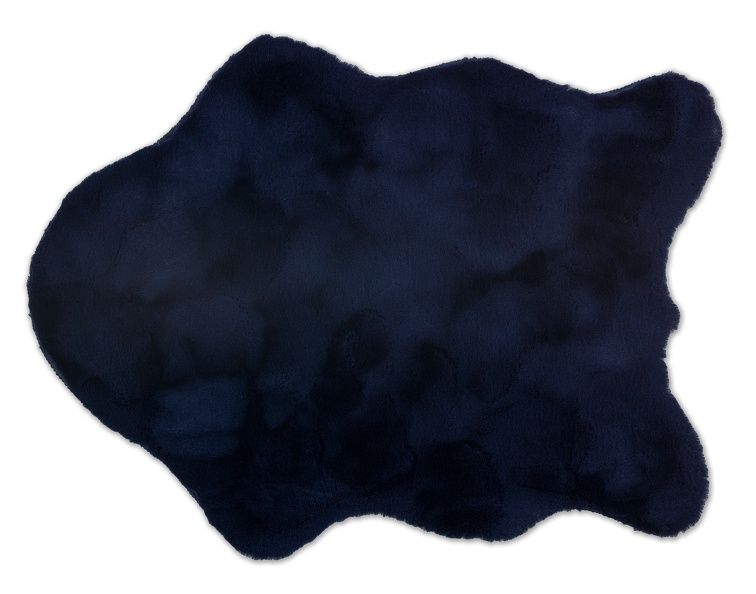Teppich TENDER Shape Nachtblau - 70 cm x 110 cm