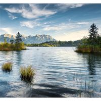 Vlies Fototapete - Am Ende des Tages - Größe 300 x 280 cm