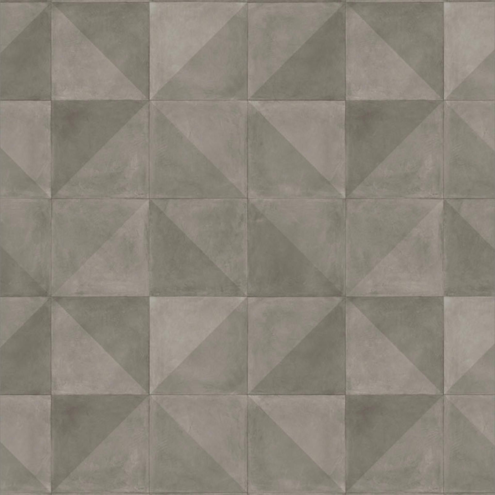 Vinylboden Fliese Diagonal DARK GREY IZMIR-TB15 B:200cm