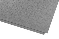 PVC-Bodenfliese BTB Basic R13/V6 490 x 490 mm, 10 mm Grau