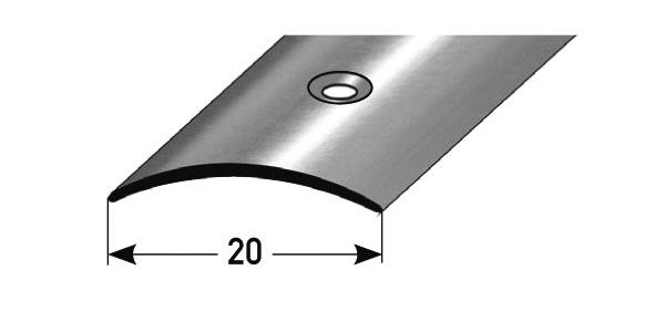Übergangsprofil 20 x 2,0 mm 100 x 2 x 2 cm
