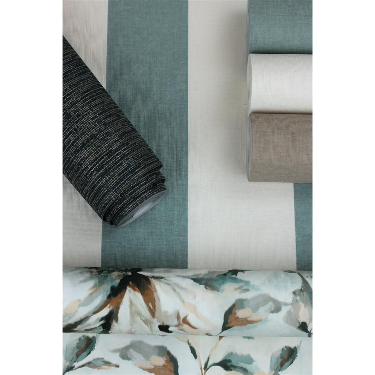 Tapete Modern universell Vinyltapete Hell Blaugrau ansatzfrei 53 cm x 10,05 m