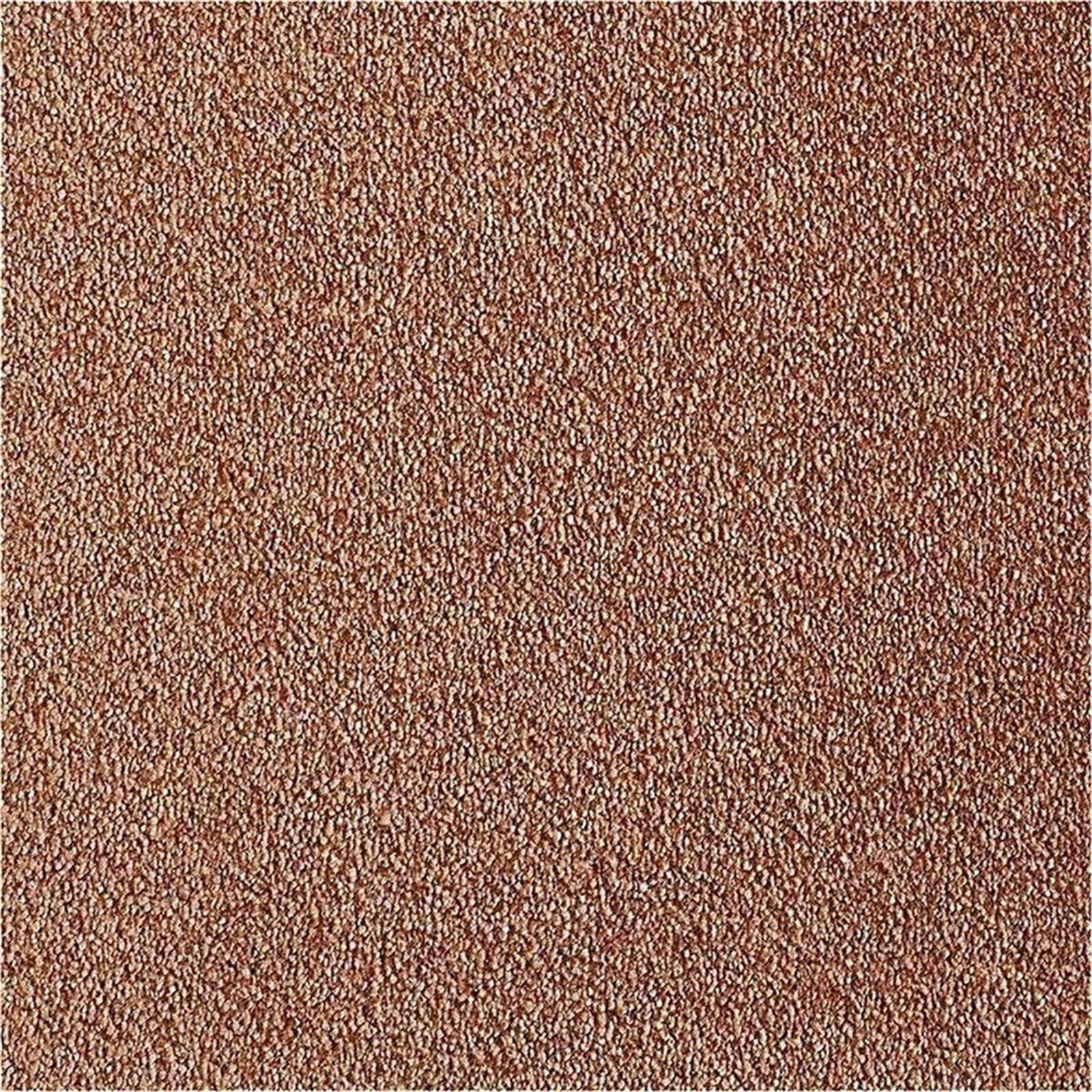 Teppichboden Infloor-Girloon Cosy Velours Terrakotta 231 uni - Rollenbreite 400 cm