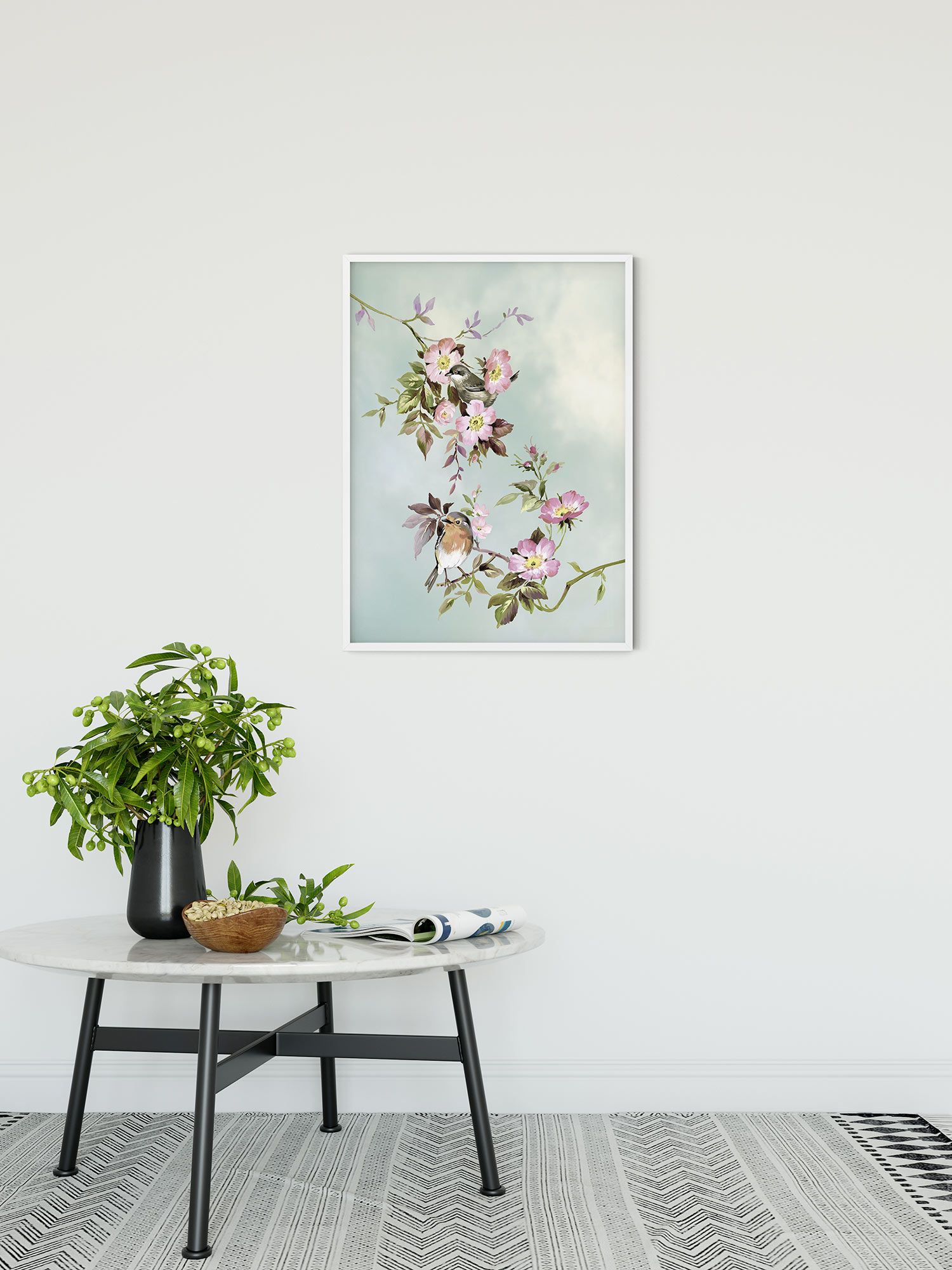 Komar Wandbild - Salutations du Matin - Größe: 40 x 50 cm