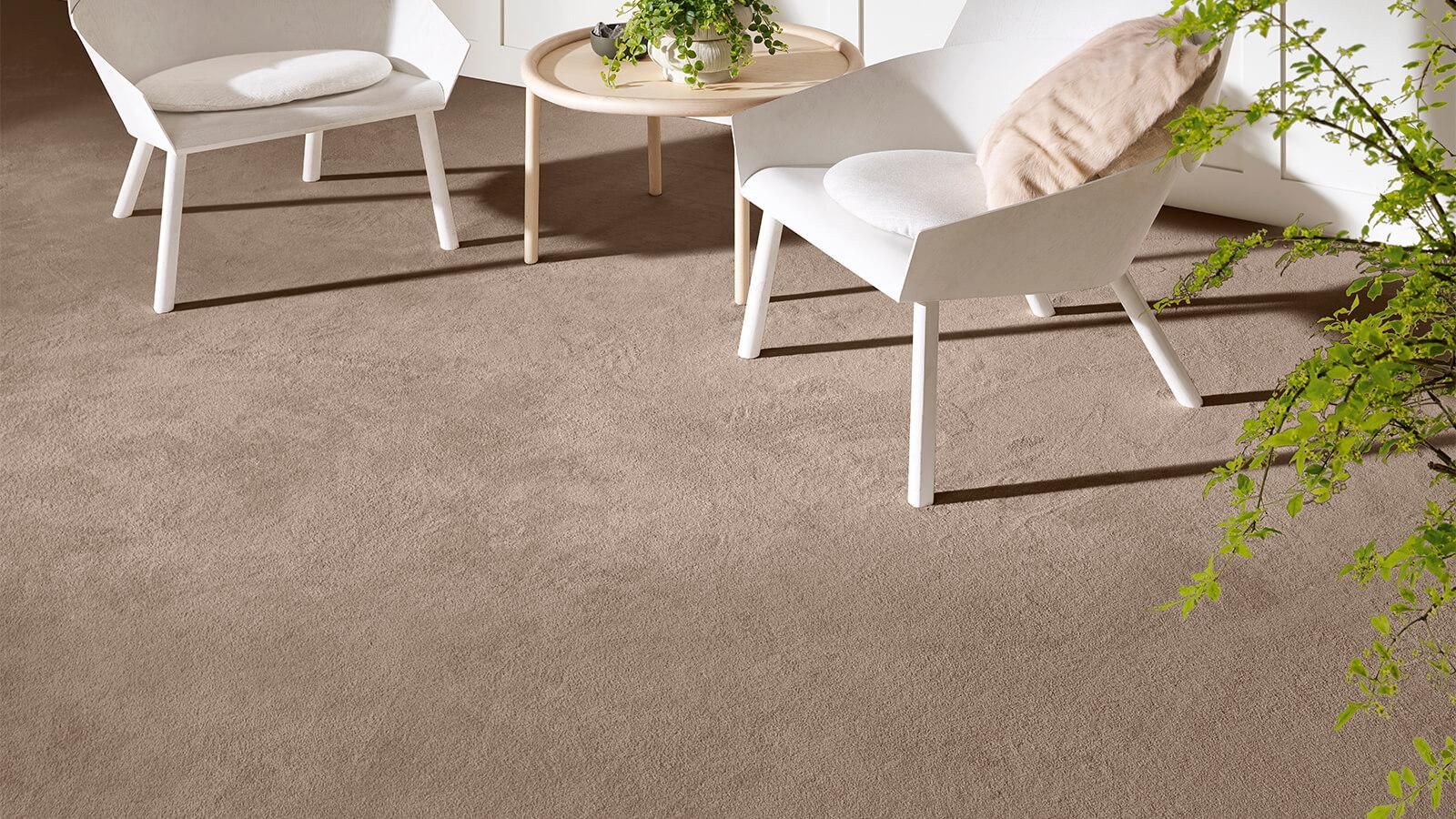Teppichboden Vorwerk Superior 1069 BARISTA Velours Braun 8K30 - Rollenbreite 400 cm