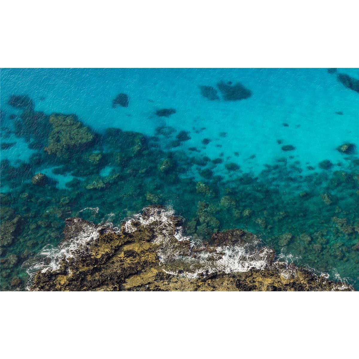 Vlies Fototapete - Bright Blue  - Größe 450 x 280 cm