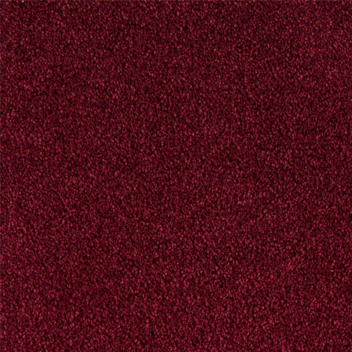 Teppichfliesen 50 x 50 cm Velours Arcade B023 2128 Rot Allover