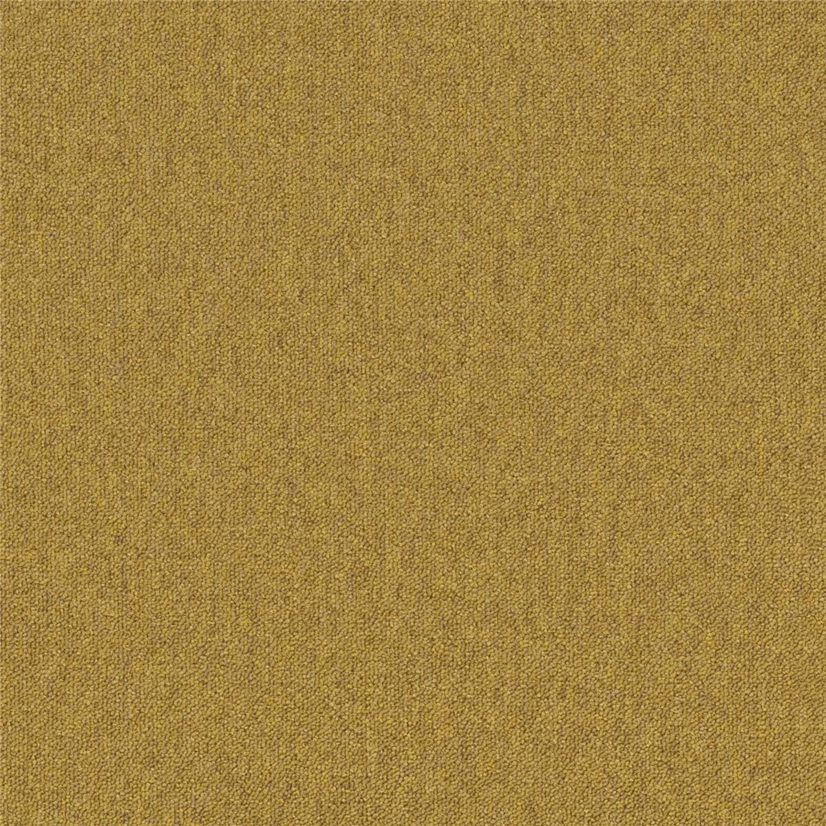 Teppichfliesen Desso Essence Pure AD07 6112 Gelb Hell Schlinge 50 x 50 cm