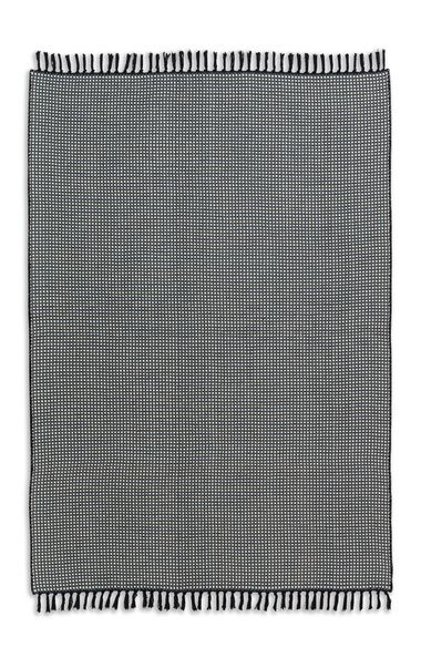 Teppich COTTAGE Schwarz - 120 cm x 180 cm