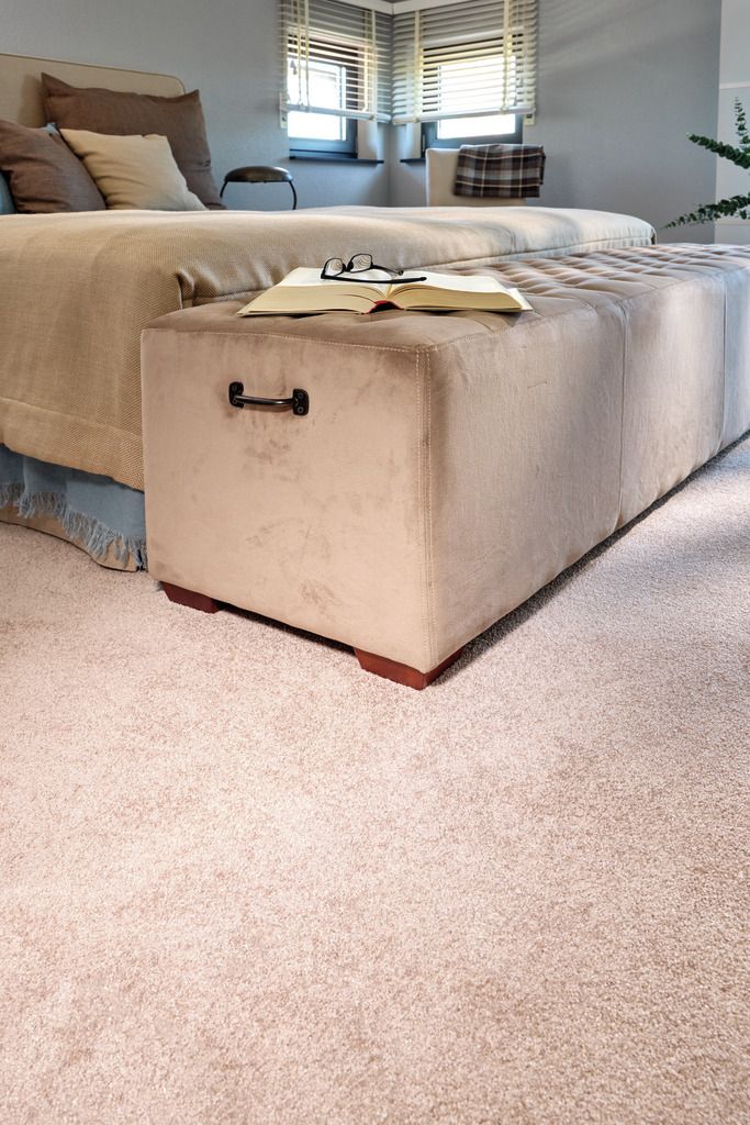 Teppichboden Vorwerk Passion 1055 CONZANO Velours Beige 8J00 - Rollenbreite 500 cm