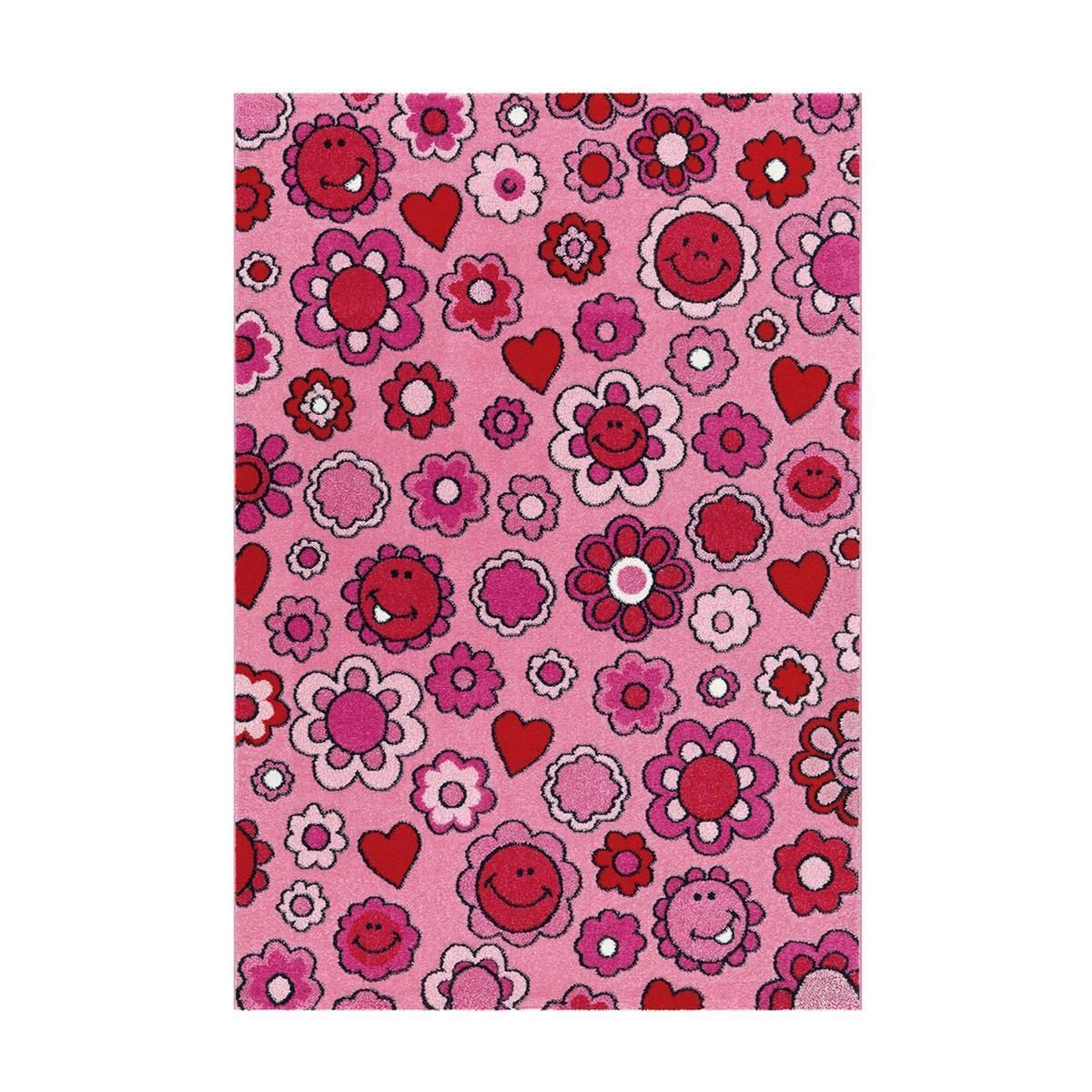 Teppich Move 4484 Rosa Flowers 133 cm x 190 cm